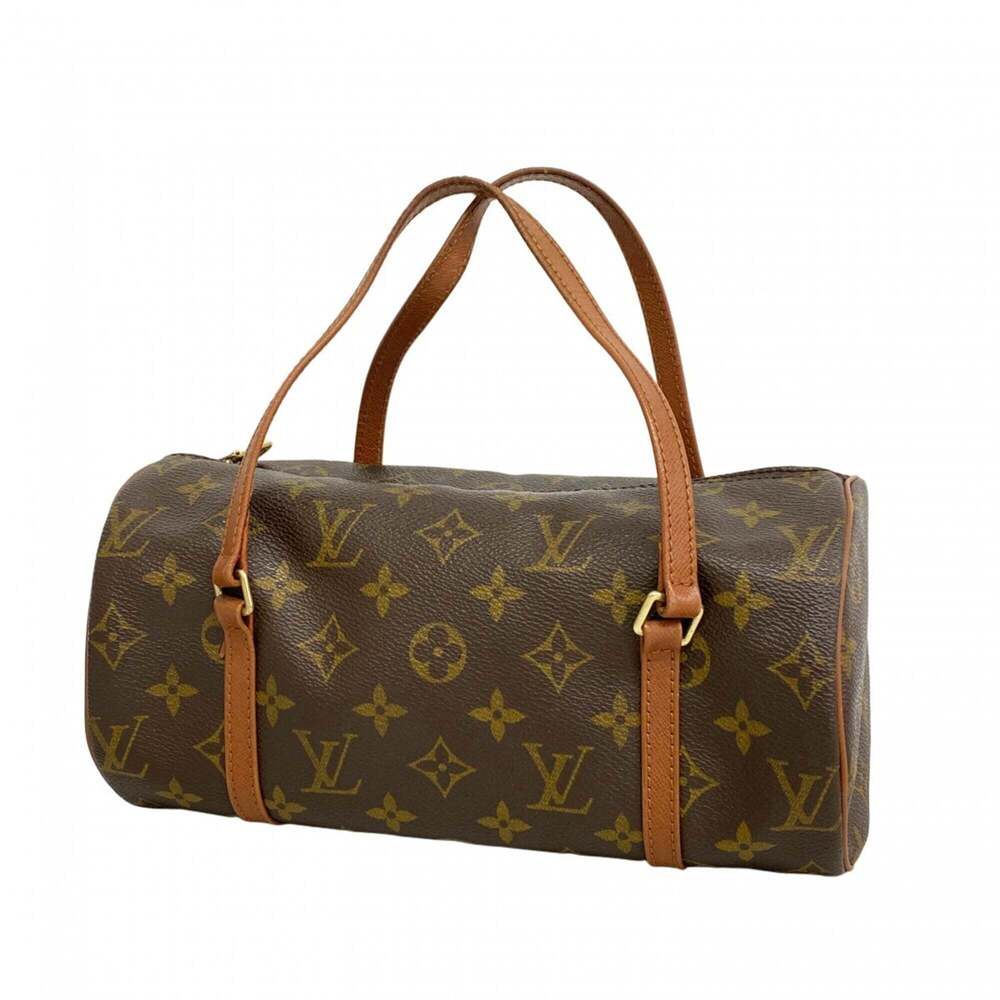 Louis Vuitton Monogram Papillon 26 Handbag M51386 Brown Women's
